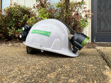 New Display model Superior Maverick ES Mounted on Ratchet Strap Bump Cap