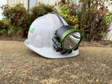 New Display model Superior Maverick ES Mounted on Ratchet Strap Bump Cap